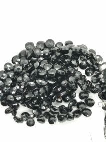 Spinel Briolet (fatetat) negru 