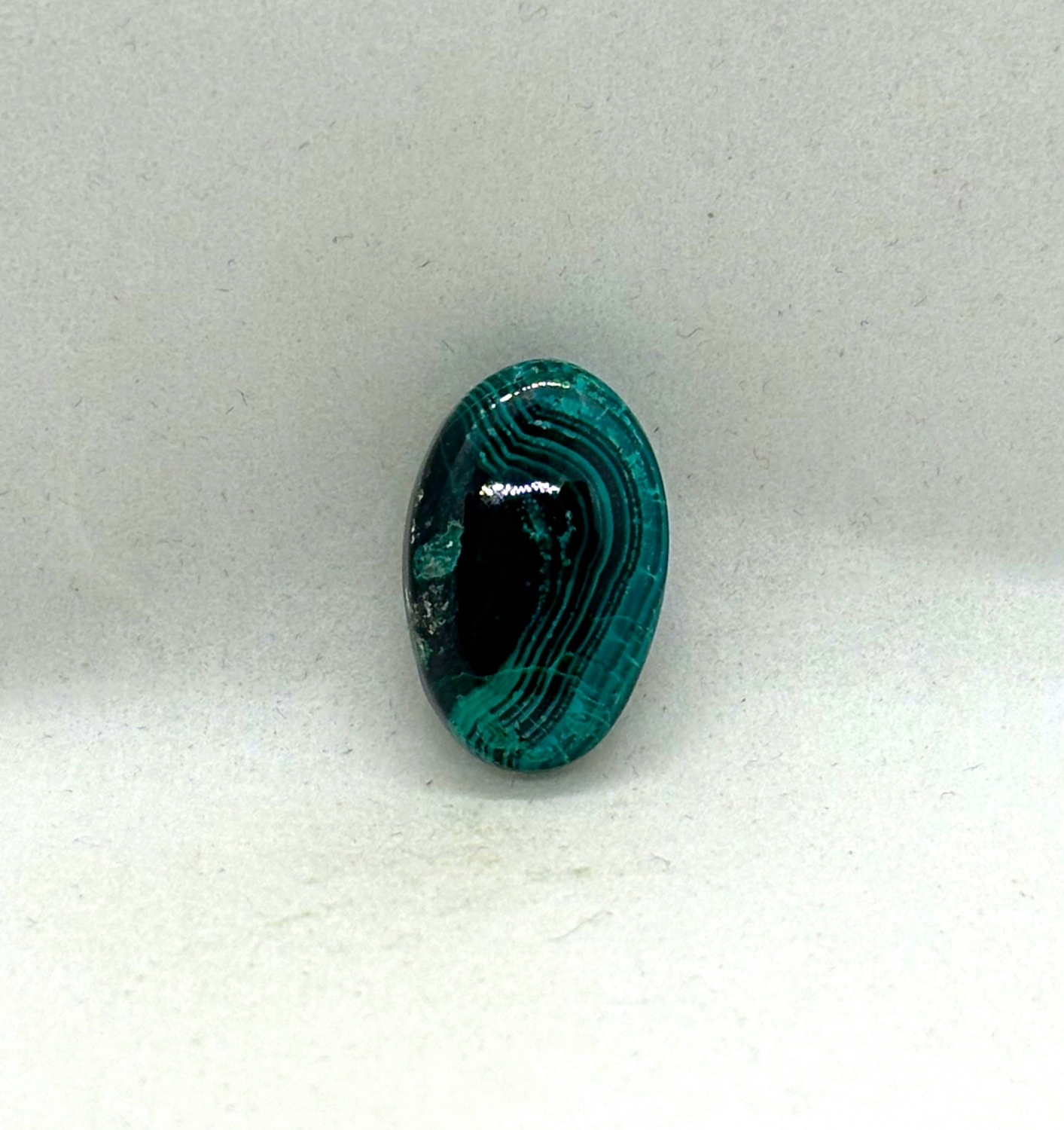 Cabochon Malachit bleu ( Rusia)